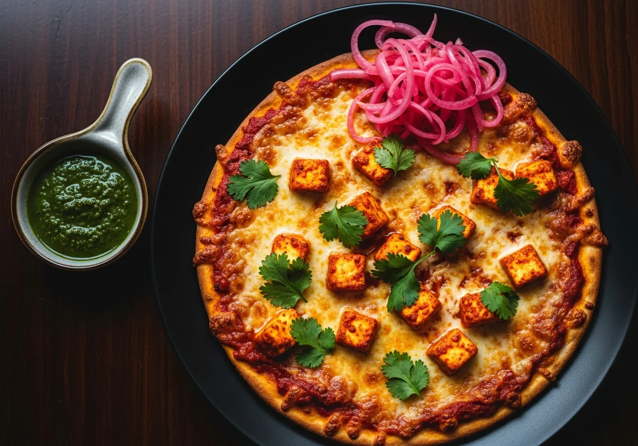 Shahi Paneer Pizza